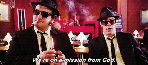 We're on a mission from God