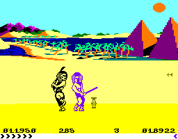 FIGHTING WARRIOR VS. EL ESPEJO Y LA FLECHA