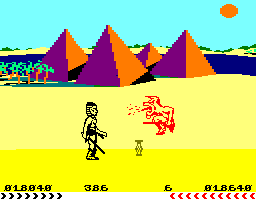 FIGHTING WARRIOR VS. ANUBIS CABEZAPERRO