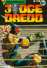 Portada del n. 6 de Judge Dredd