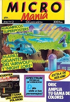MAGNIFICOS SUPERPOSTERS - MAPAS GIGANTES DEL <AIRWOLF> Y <NIGHT LORE>