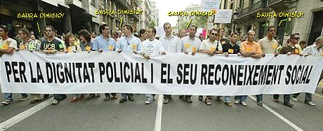 ¿Dignidad policial? ¿Huh?