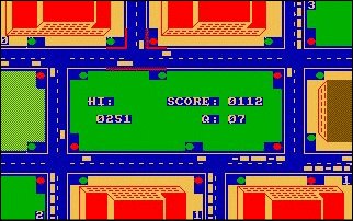 Pantalla original de Traffic