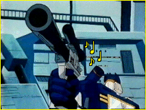 Soundwave a punto de disparar